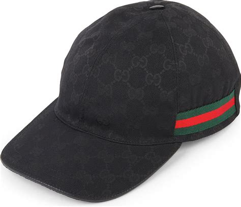 black gucci cap men.